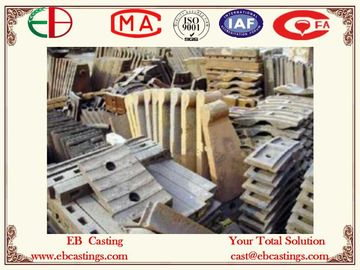 China ZG45Cr2Mo Low Cr Alloy Steel Cement Mill Lining System HRC48 EB5016 supplier