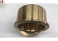 Carcaça de bronze, CNC da elevada precisão que faz à máquina a bucha de bronze de bronze aglomerada fornecedor