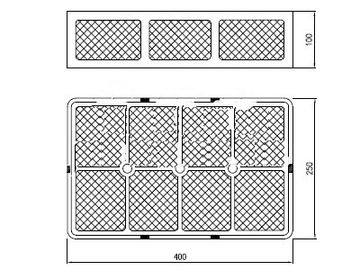 China lk400 Sketch Drawing for Material Basket for Heat-treatment Furnaces EB3092 supplier