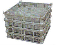 China Heat-resistant Steel Basket Castings for Tempering Furnaces EB3086 supplier