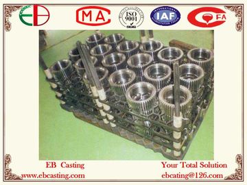 China Cestas do tratamento térmico com o Wiremesh que contém as peças de metal pequenas EB22132 fornecedor