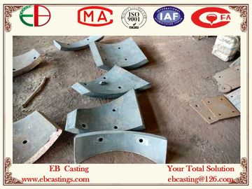 China Ni-hard White Iron Chute Liners Heavy Section Bolt Holes ASTM  A532 Class I Type A Ni-Cr-H supplier
