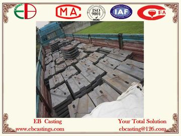 China BBD4060 Double-in-Double-out Coal Mill Liners ASTM A532 Class Ⅲ Type A Cr25 ≥HRC58 EB6013 supplier