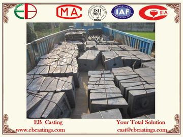 Chine Bâtis blancs Ni-durs de meulage eb5064 de fer d'usage élevé de revêtements de machines de ciment d'ASTM A532 Ni-Cr-LC fournisseur