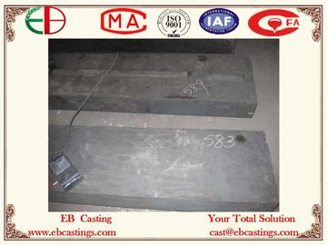 China High Cr Casting Impact Plates HBW 600XCr35 Hardness Test HRC58.3 EB11010 supplier