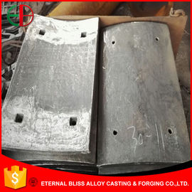 China Cr-Mo Alloy Steel Liners for Dia. 4m Cement Mill HRC 50+ EB9126 supplier