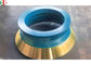 High Mn Crusher Wear Castings Cone Crusher Spare Parts Mantle and Concave supplier